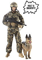 HMAF RAF Police Dog Handler